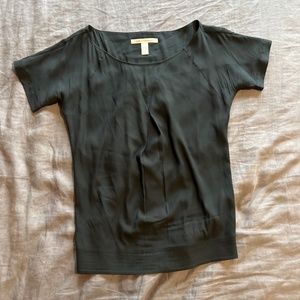 Black silk blouse by Diane von Furstenberg